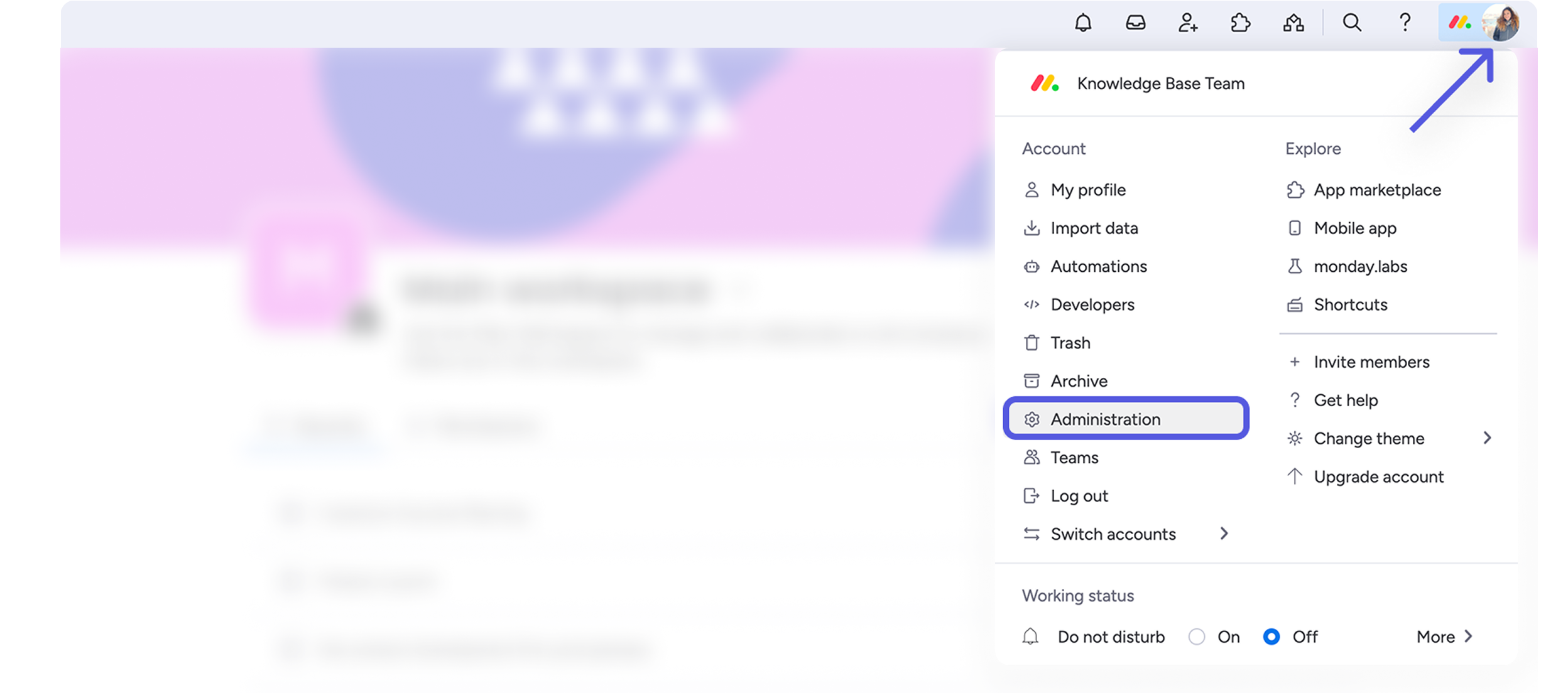 Step 1. Access Admin Settings